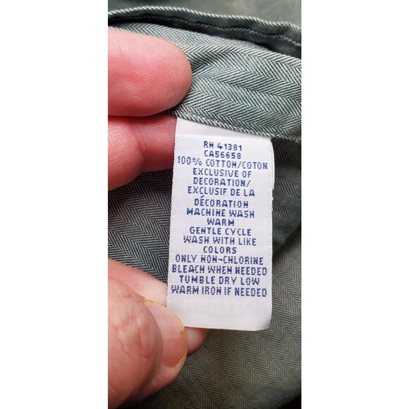 Polo Ralph Lauren Shirt Mens Sz XL Green Long Sleeve Button Down Cotton C24-55 - Picture 6 of 8